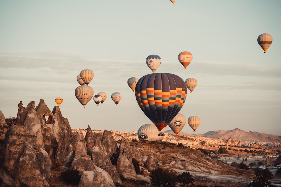 Cappadocia hot air balloons at sunrise