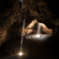 photo of light towards inside of cave
